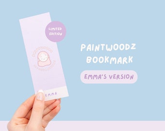 Paintwoodz Limited Emma bookmark