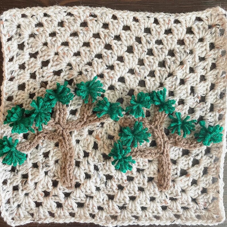 National Park Crochet Pattern INSTANT DOWNLOAD Joshua Tree Etsy