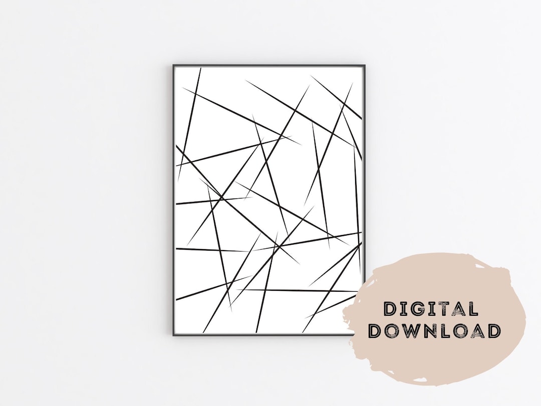 Abstract Wall Sign Abstract Wall Art Wall Decor Digital Download - Etsy