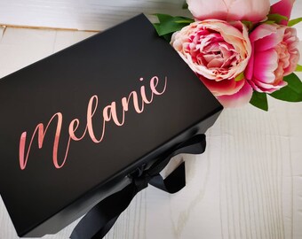 Personalised deep A5 gift box