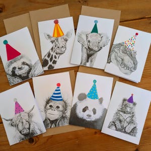8 mini biglietti d'auguri per le occasioni speciali