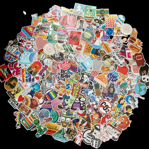 Large Skateboard Stickers Etsy