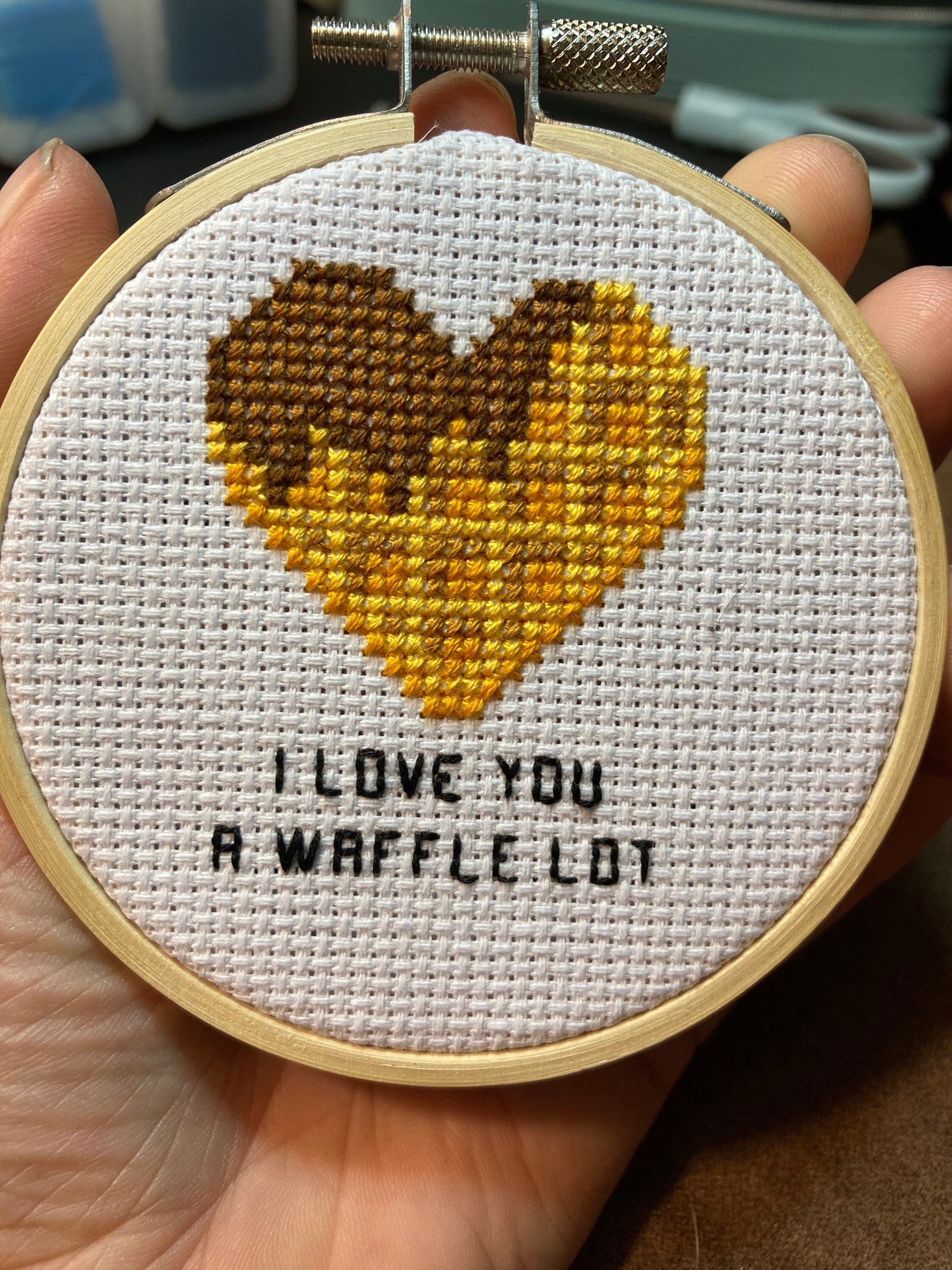 Completed cross stitch / finished cross stitch / handmade / 3 Etsy