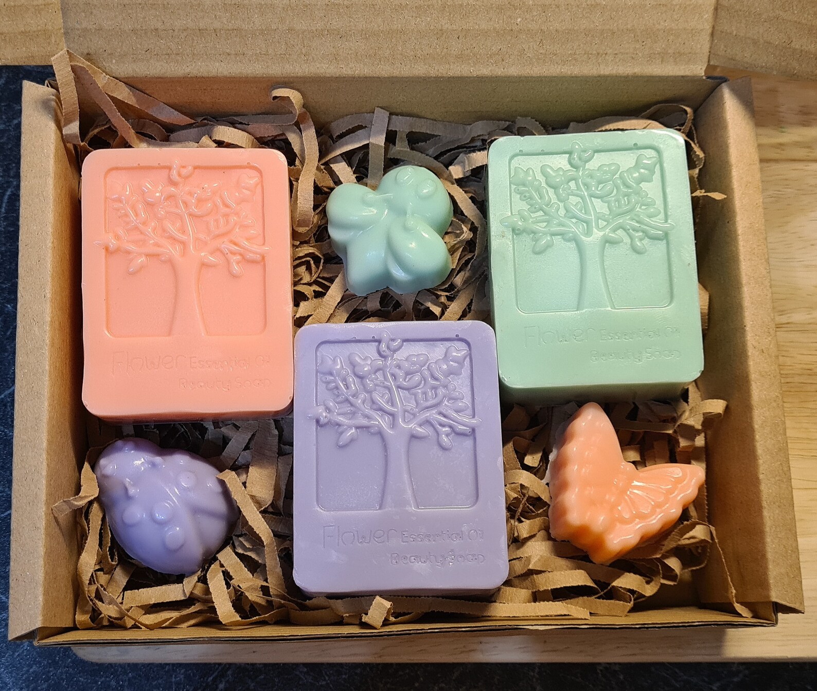 Homemade tree soaps Etsy