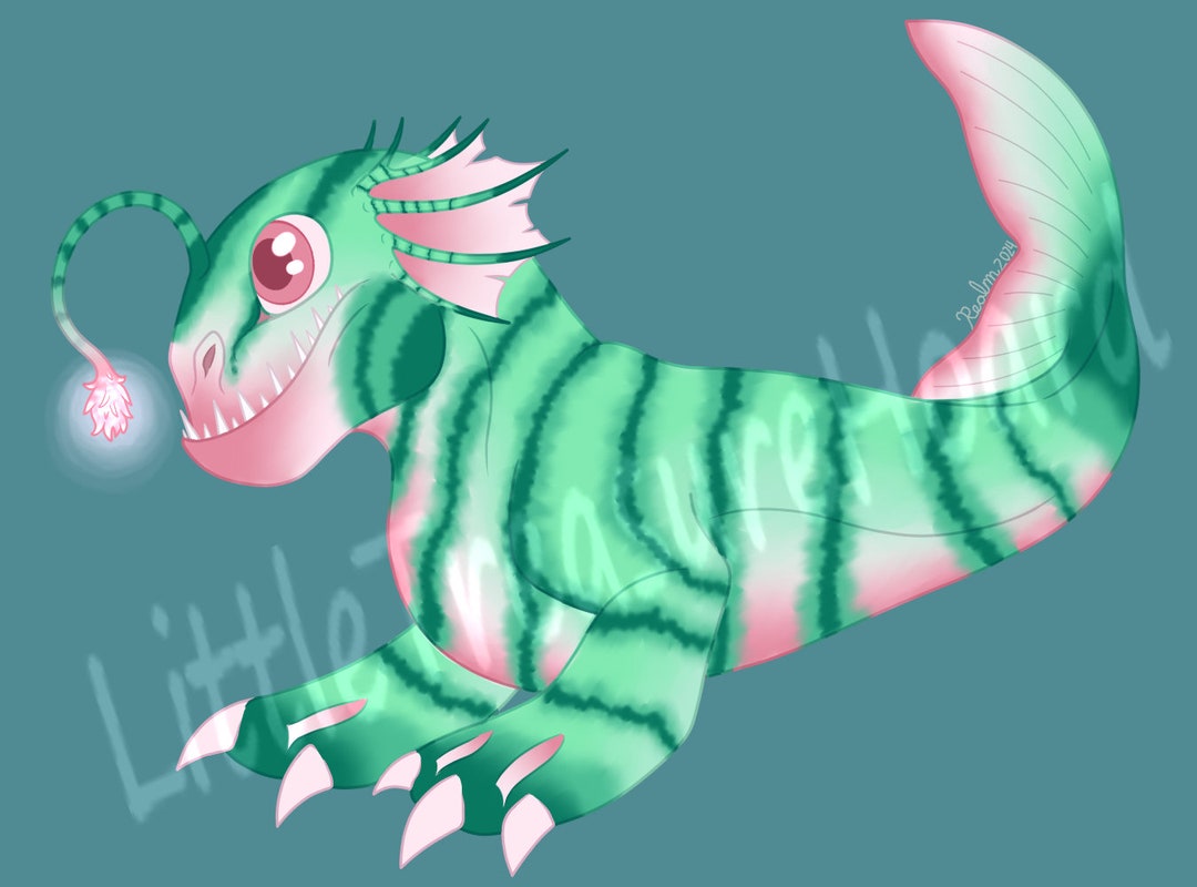 Seadrake Angler Seadrake 03 - Critter Adopts - Etsy