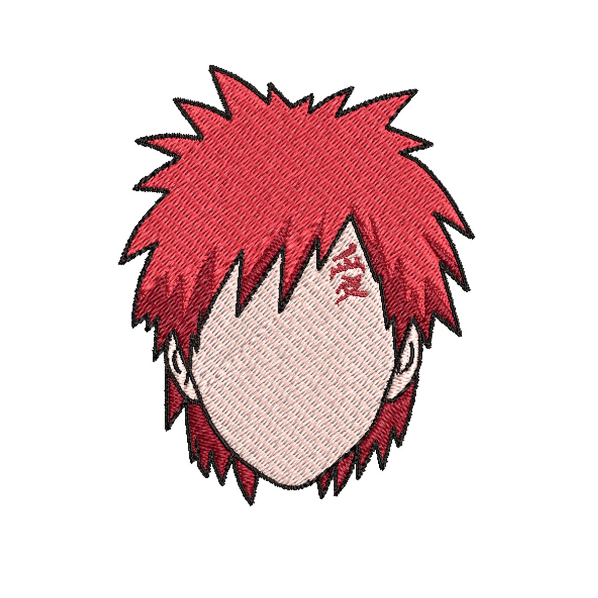 Inspired N4rut0 G44r4 Embroidery Design Anime Etsy