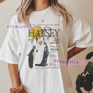 Halsey Hard Rock tour 2024 T-shirt, Halsey Tour Shirt, Halsey sign Shirt, Halsey American Singer T Shirt, Halsey merch For Fans