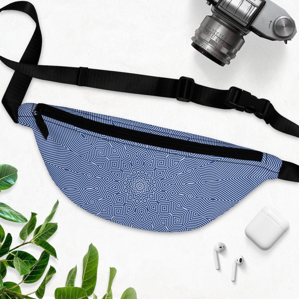 Nexus Infinity Dog Walker's Fanny Pack In Blue Etsy