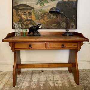 Vintage mission hot sale style desk