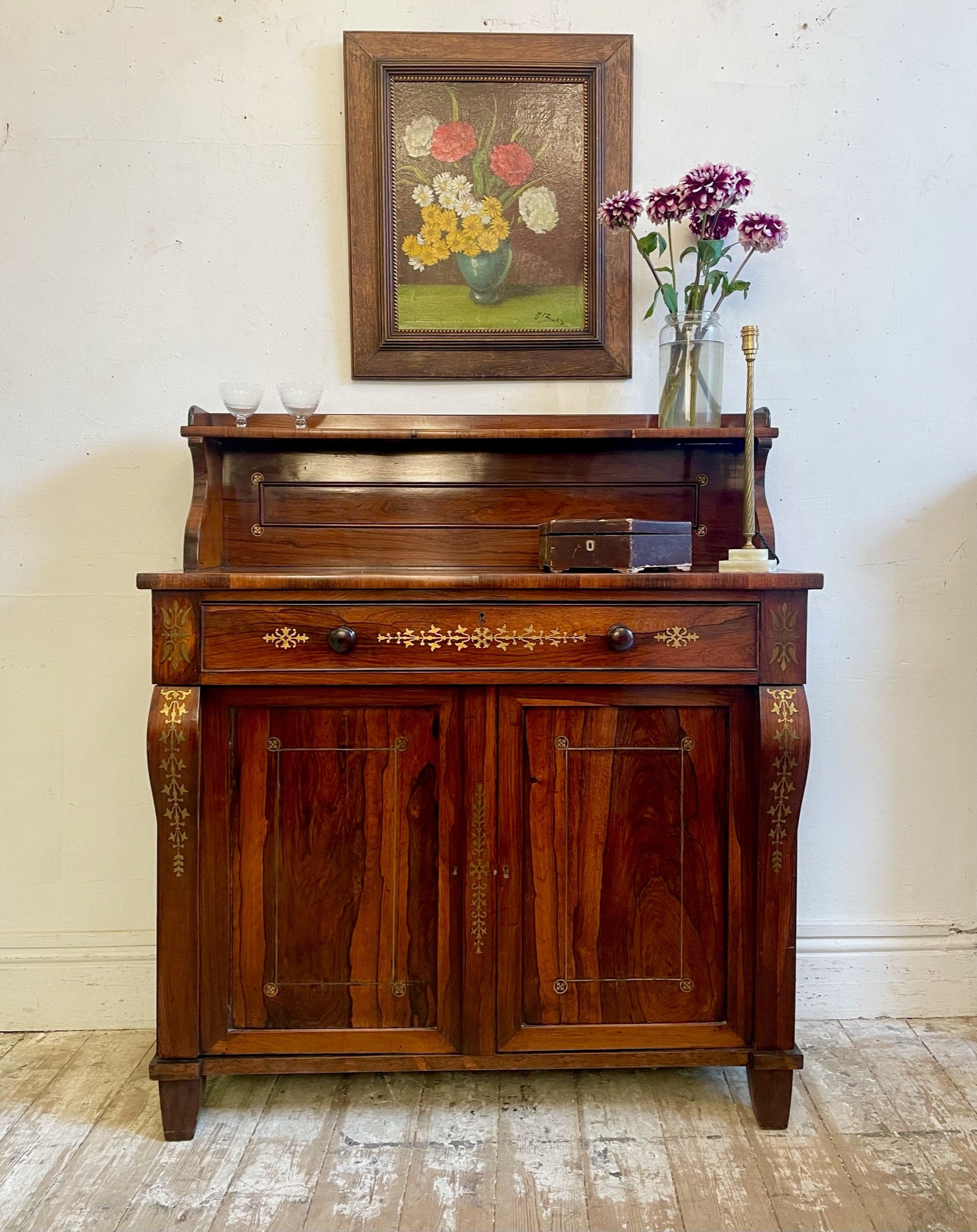 Upright 2024 secretary desk