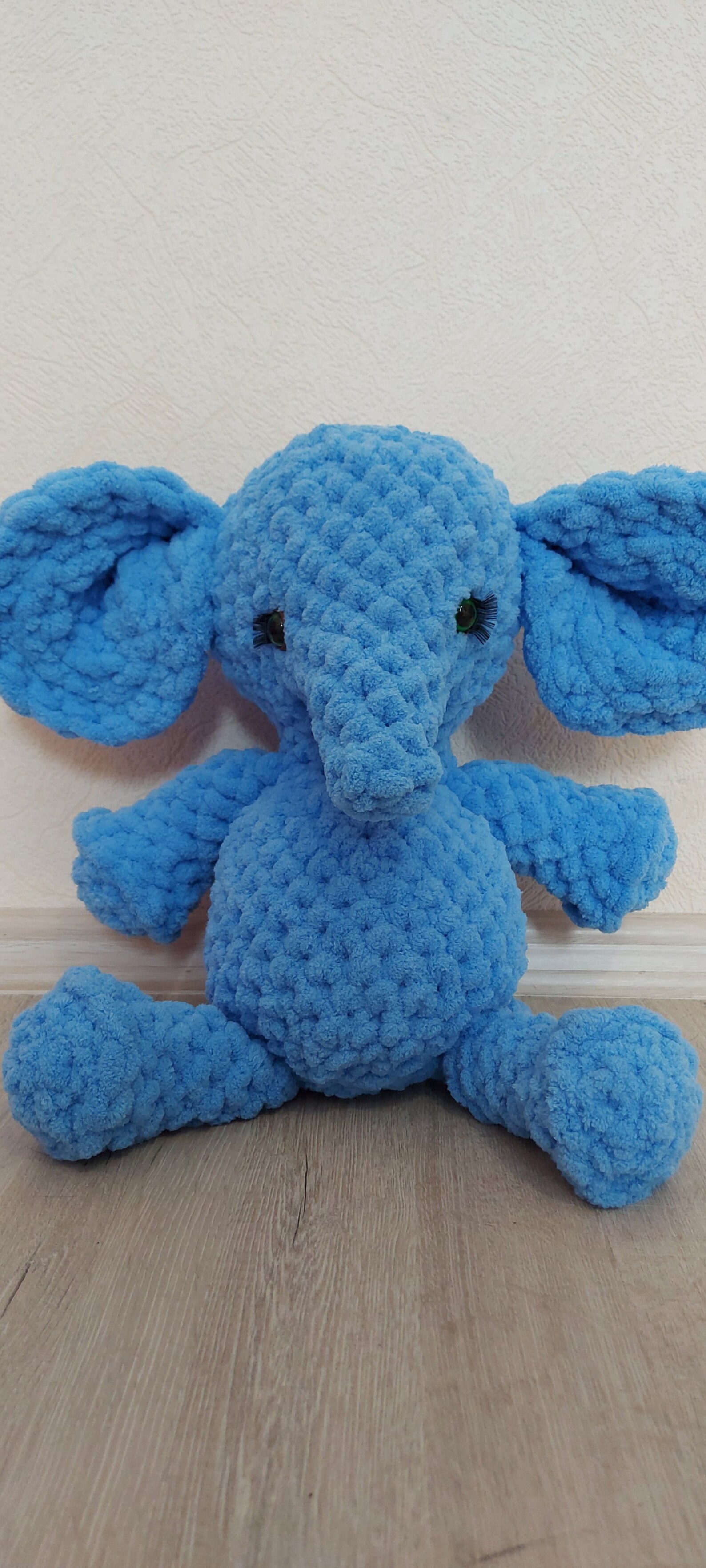 Handmade knitted toy Knit Toys Elephant/ baby gift Etsy