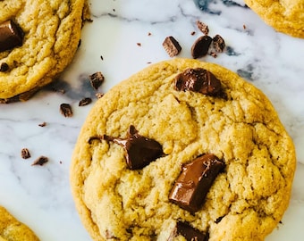 Dozen Gluten-Free Vegan Choc Is Lit! Cookies