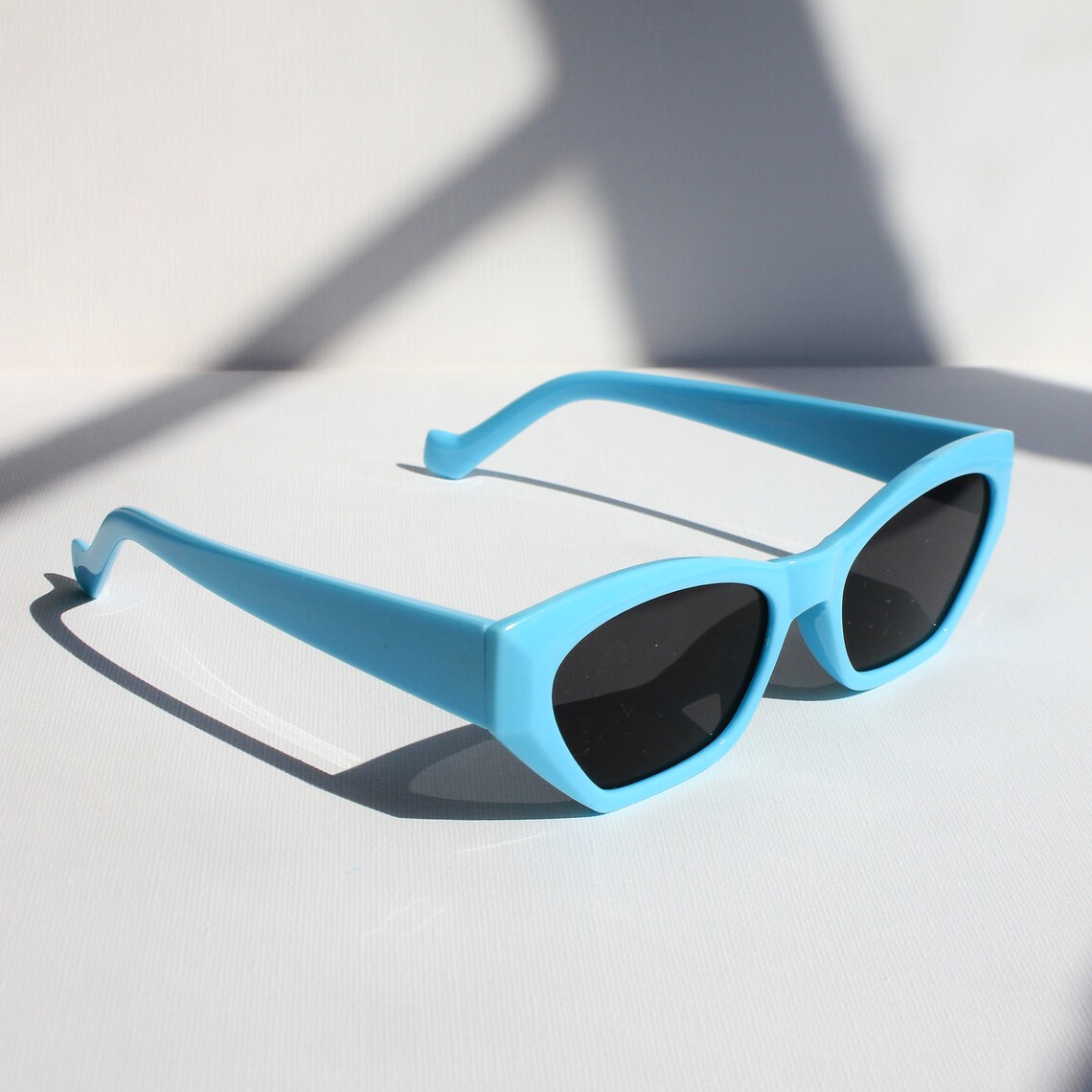 Turquoise Blue Sunglasses Etsy