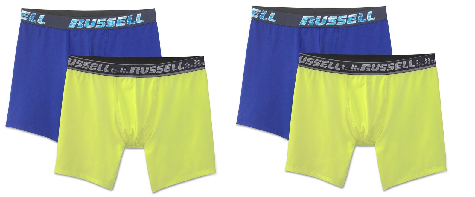 Russell Performance CoolForce Boxer Briefs 4 Pack Etsy