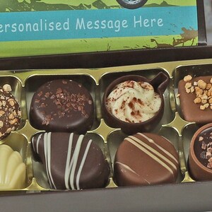 Personalised Land Rover Chocolate Box -8 or 16 Chocolates in A Funny ...