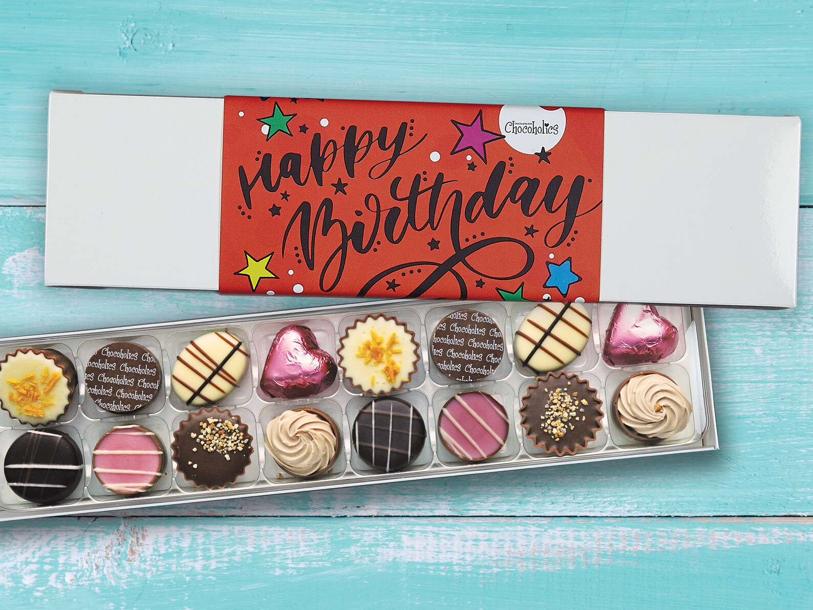 16 Luxury Chocolate Box Happy Birthday 7036 Etsy