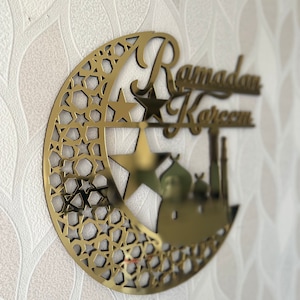 EID Decor, Eid Gifts, Ramadan Moon, Eid Mubarak Sign, Ramadan Kareem, Ramadan Decoration,Islamic Wall Decor,Islamic Table Decor,Ramadan Gift