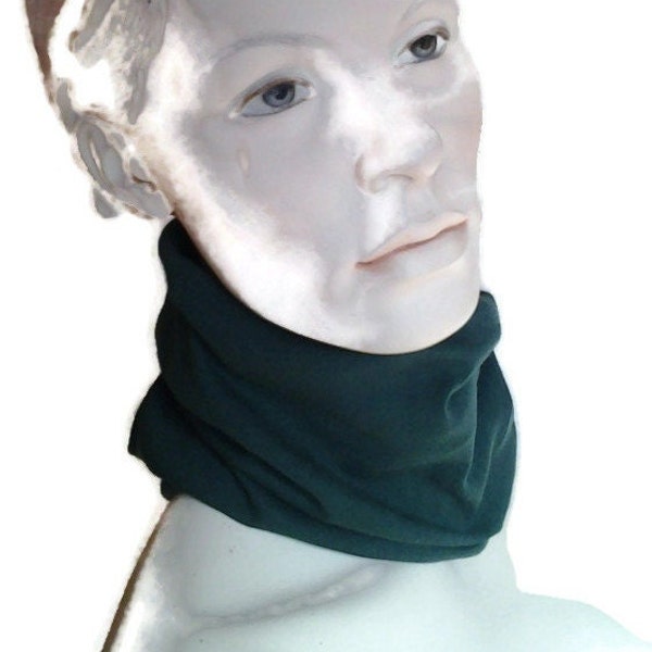 Organic cotton tube scarf multifunctional neck warmer bandana loop neckerchief soft extra long warm unisex