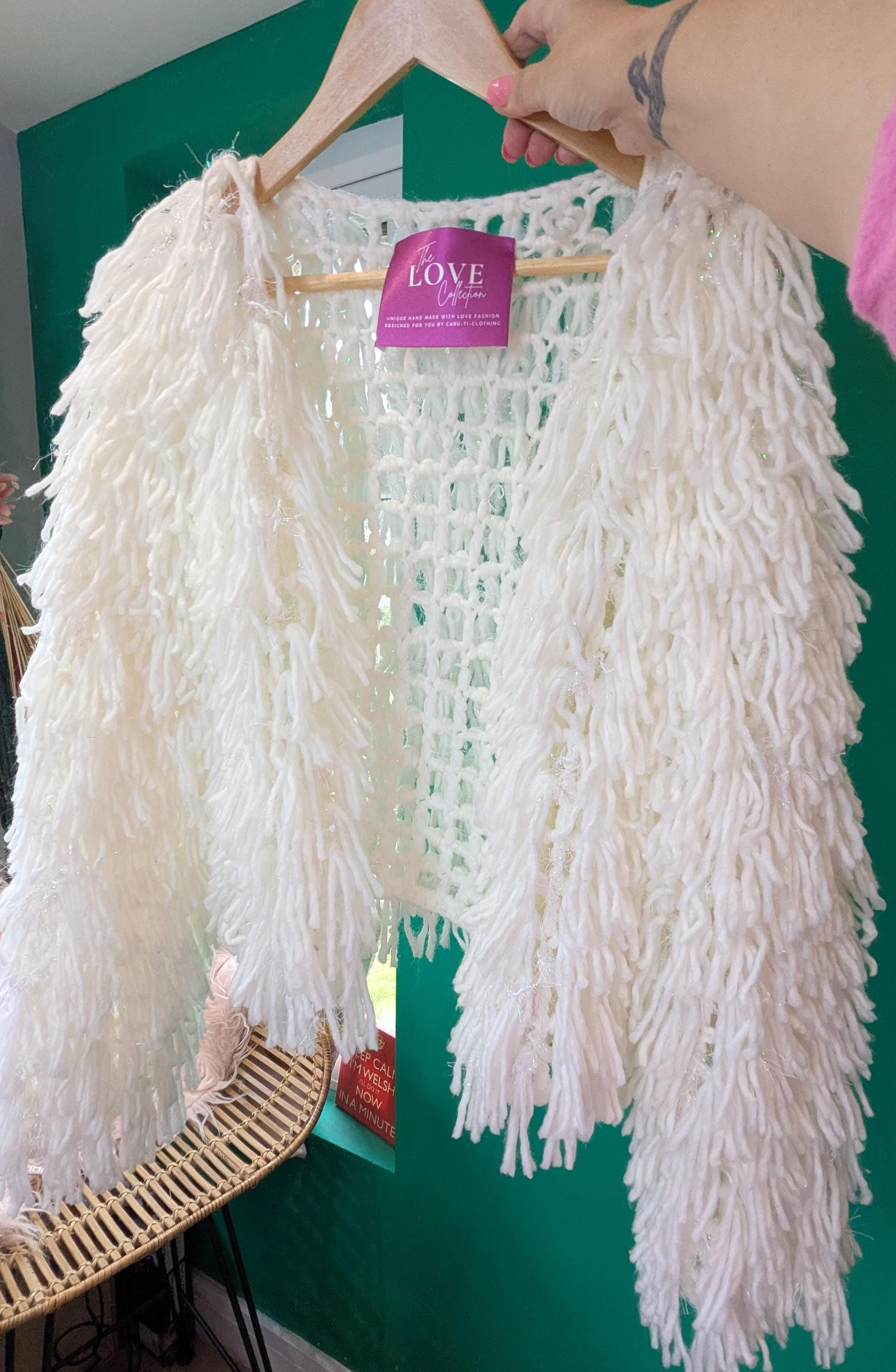 Shaggy Cardigan - Etsy Shaggy Cardigan - Etsy