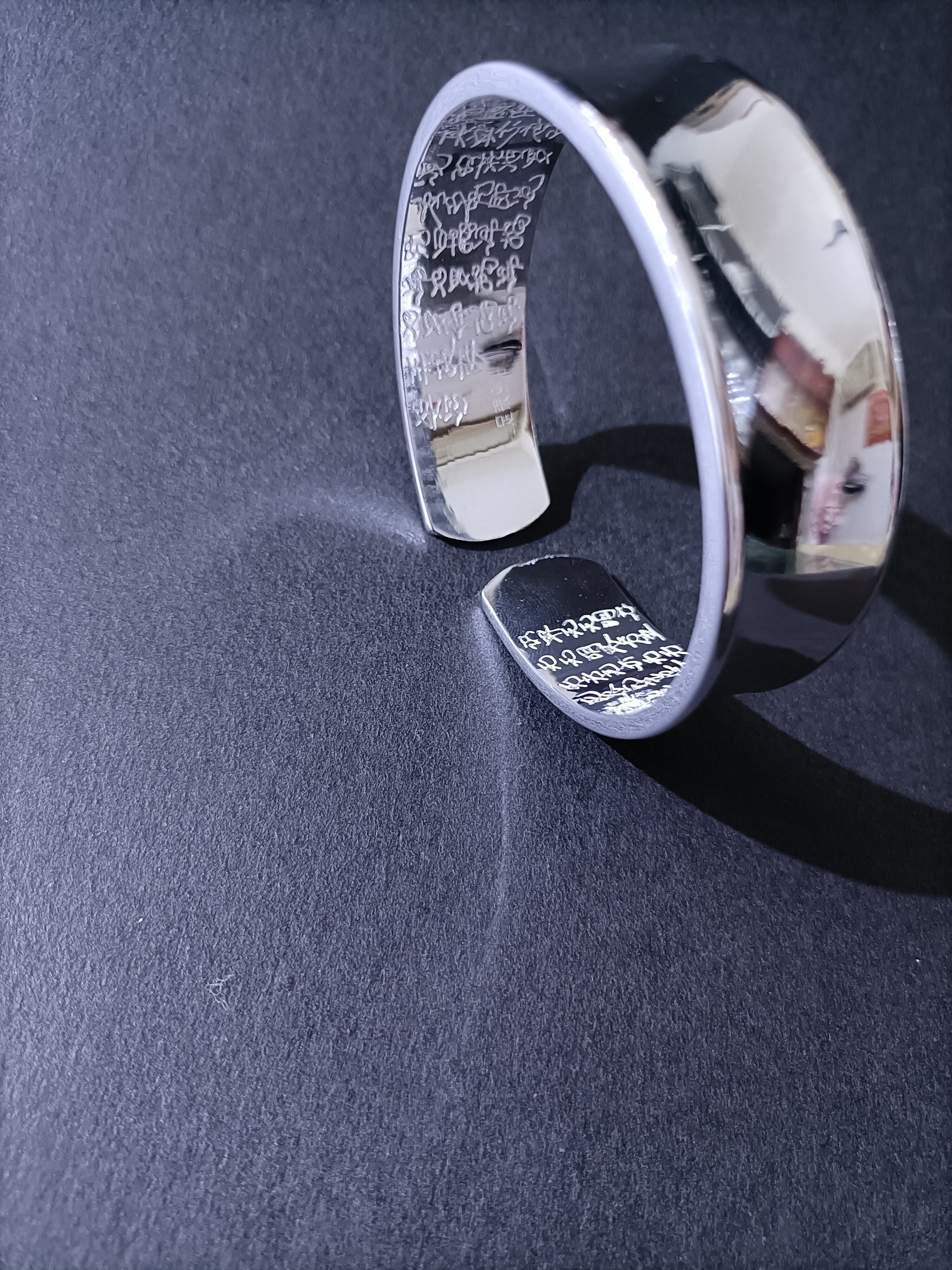 999 silver bracelet made by handmade Etsy