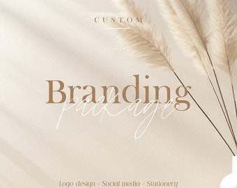 Design Ultimate Business Logo Branding Package, Custom Logo Design, Brand Identity, Alternative Logo, Custom Branding Kit, Custom Mood Board