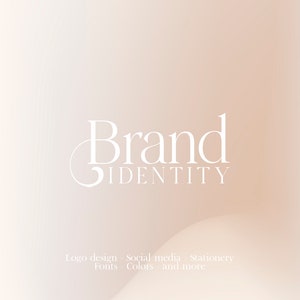Custom Branding Package - Custom Logo Design - Logo Design - Branding Kit - Custom Logo - Brand Identity - Professional logo, Business Logo