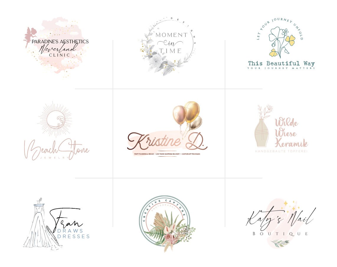 Branding Package Custom Logo Design Branding Package Etsy