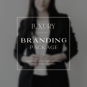Luxury Custom Logo Design, Branding Package, Graphic Design, Logo design Custom, Logo, Graphic Designer Luxury Brand Identity, Branding Kit
