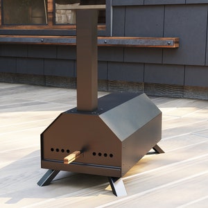 Forno per pizza - File DXF/DWG/STEP - Prodotto per laser o plasma - Disegni di fabbricazione/produzione inclusi