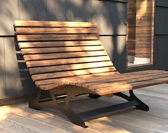 Sun Lounger, Plasma, Laser Design - DXF Files for CNC Laser or Plasma Cutter