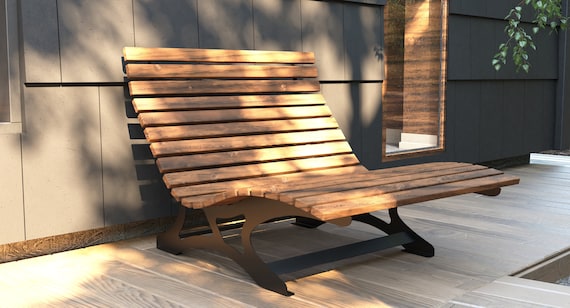 Sun Lounger, Plasma, Laser Design - DXF Files for CNC Laser or Plasma Cutter