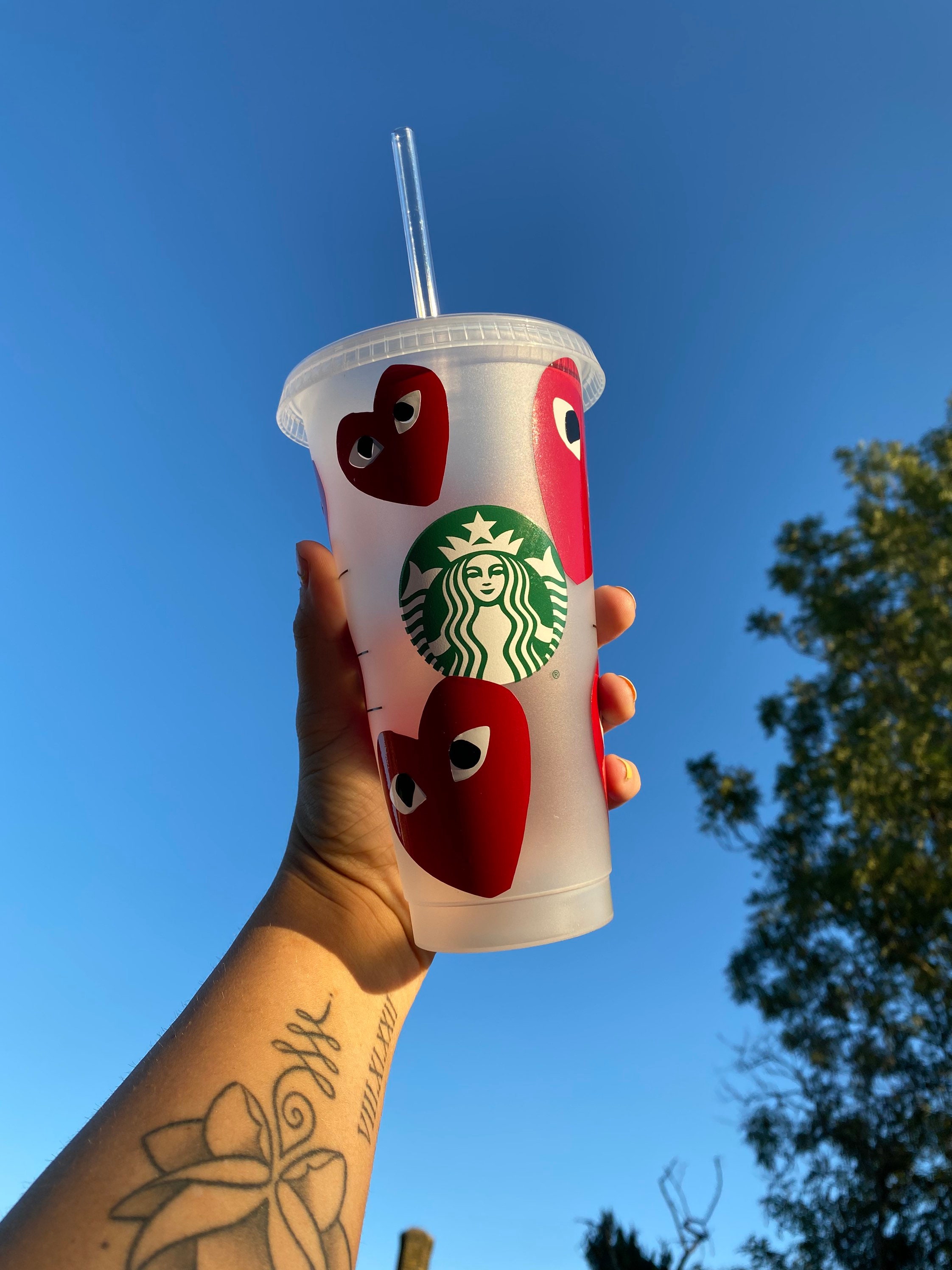 CMD Inspired Starbucks Cold Cups Etsy UK