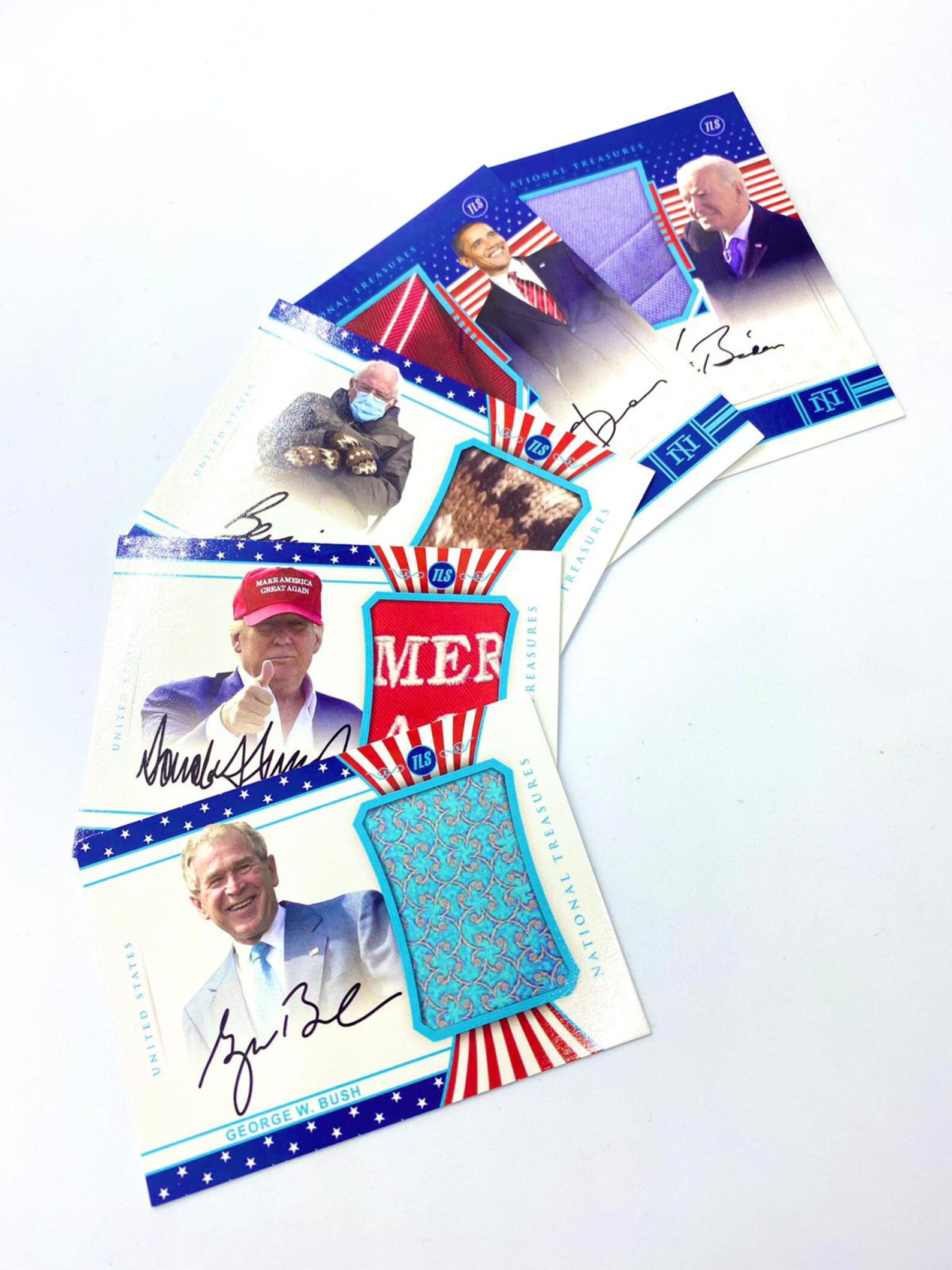 Donald Trump National Treasures Card Collection by TLS Etsy
