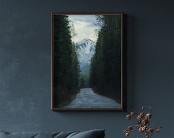 Form of Exploration – Mountain Wall Art Nature Photography Wall Print – Minimalist Digital Custom Designer Wall Prints Photography Wall Arts