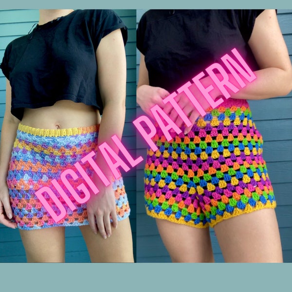 Not Your Granny's Skort Crochet Pattern