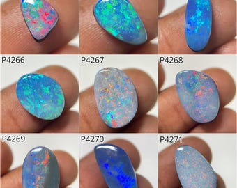 100% Natural Australian Opal Smooth Mix Shape Loose Gemstone, Fire Opal Cabochons, Semi Precious Stone Jewlery, WholesaleGems, Popegems