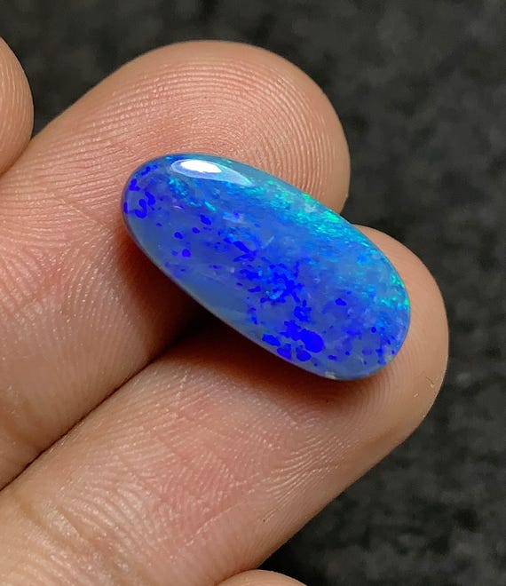 100% Natural Australian Opal Gemstone Smooth Fancy Shape Loose Gemstone Fire Opal Cabochons For Jewelry Popegems 18x9x5 MM P2981