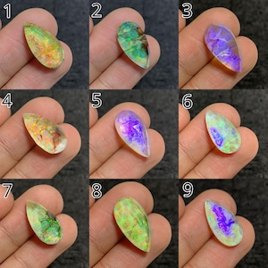 Monarch Opaal Doublet Roos Geslepen Teardrop Cabochon Losse Edelstenen Halfedelsteen Sieraden Benodigdheden GroothandelGems Popegems P7906-7914
