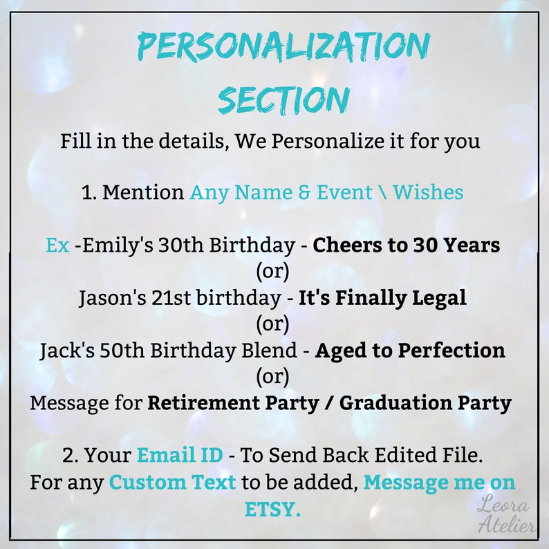 We Edityou Print, Printable Custom Mini 50ML RUM Bottle Label, 100