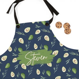 Modern Apron – The Guac Boss | Funny Kitchen Apron for Cooking & Baking | Stylish Chef Apron | Gift for Cooks | Smash the Kitchen in Style