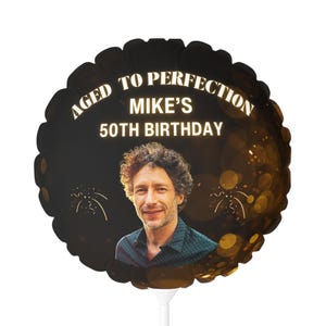 Custom Photo Balloons, Personalized Party Decor for Birthdays, Baby Showers, Weddings and Holidays, Indoor & Outdoor Celebration Balloons