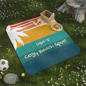 Beach Mat Picnic Blanket, Waterproof Travel Rug for Outdoor Fun, Portable Camping Tarp, Summer Picnic Blanket, Family Outdoor Adventure Gear