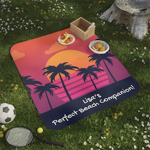 Beach Mat & Picnic Blanket – Waterproof Outdoor Rug, Portable Travel Tarp, Perfect for Summer Fun, Camping, Festivals and Family Adventures
