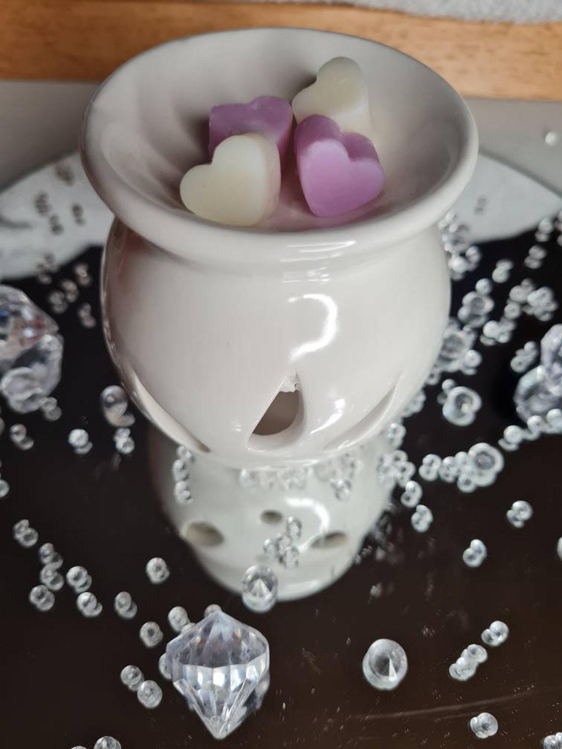 Wax melt glass jar Etsy