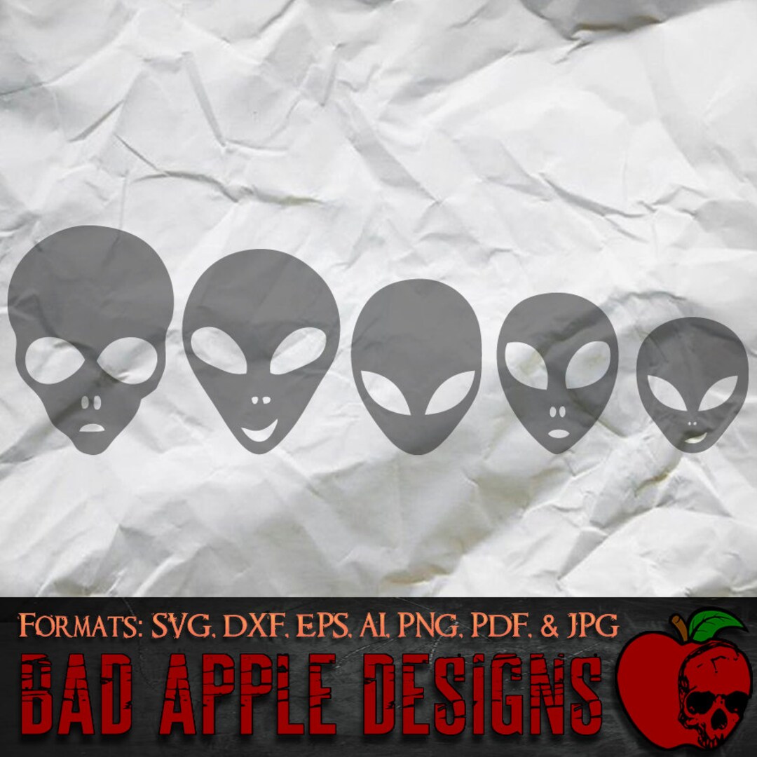 Stick Figure Family Alien 1 - High Resolution Svg, AI, Png and MORE! - Etsy