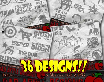 Democrats BADDEST Bundle 1 - High resolution svg, AI, png and MORE!
