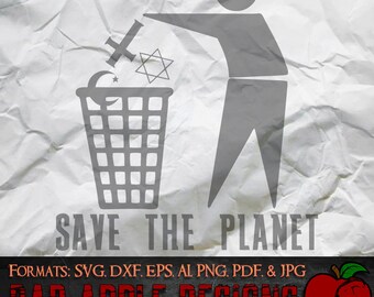 Salva il pianeta 1 - SVG, AI, PNG e ALTRO ad alta risoluzione!