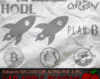Stonk Bundle 3 - SVG, AI, PNG e ALTRO ad alta risoluzione!