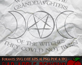 Granddaughters of the Witches 1 - High resolution svg, AI, png and MORE!