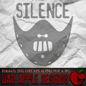 Silencio - Máscara 1 - ¡Svg, AI, png de alta resolución y MÁS!